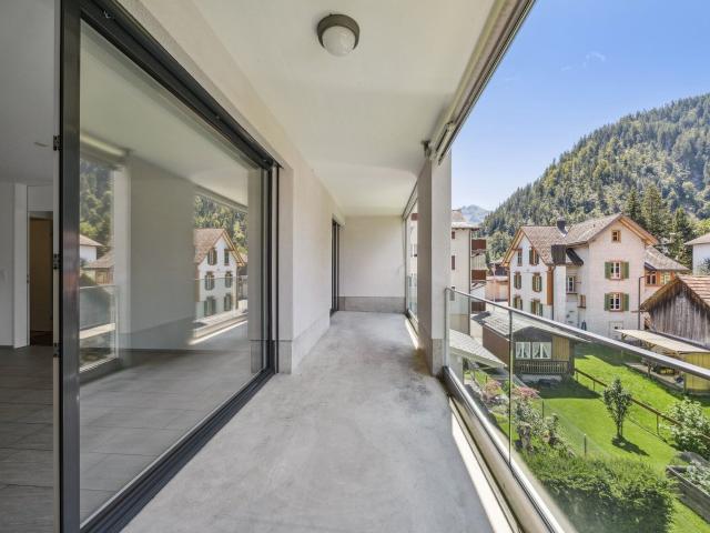 Etagenwohnung mit Blick ins Grüne und auf die Berge | dreamo. Ch