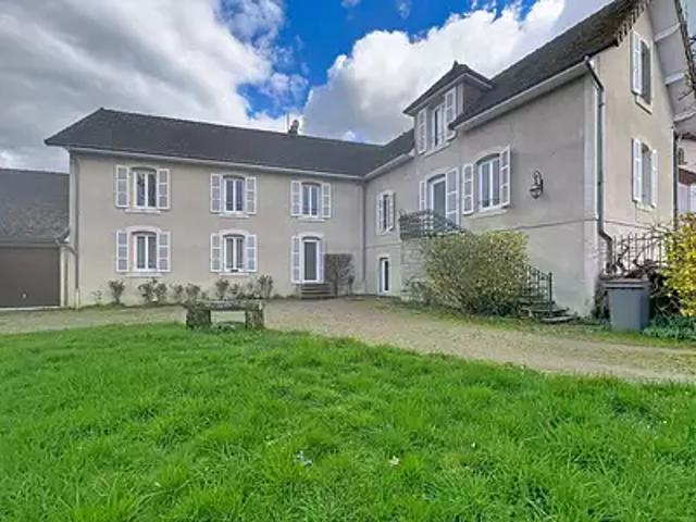 Etang sur Arroux 71190 Achat / Vente maison 7 pièces t7 jardin cave