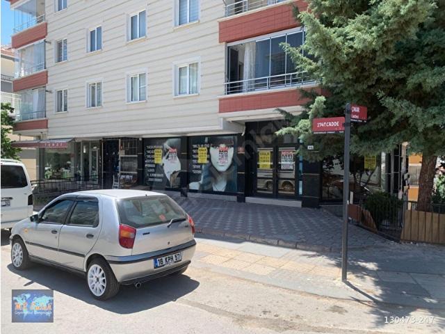 ETİMESGUT SUVARİDE KÖŞE BAŞI CEPHESİ GENİŞ 135m2 SATILIK DÜKKAN