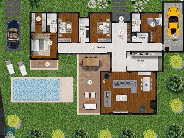 ÇETİNKAYA'DAN RENGİ İSTANBUL'DA SATILIK VİLLA PROJESİ