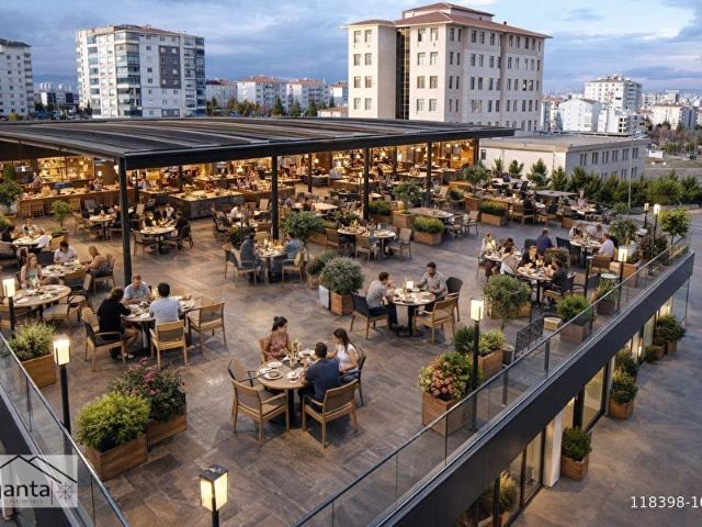 ETİPORT AVM'DE 300m2 KAPALI + 200m2 AÇIK ALAN SATILIK DÜKKAN