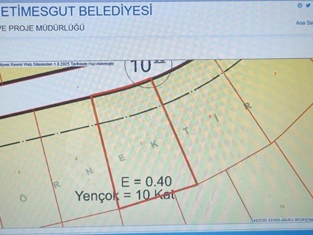 Etimesgut Oğuzlarda Satılık arsa