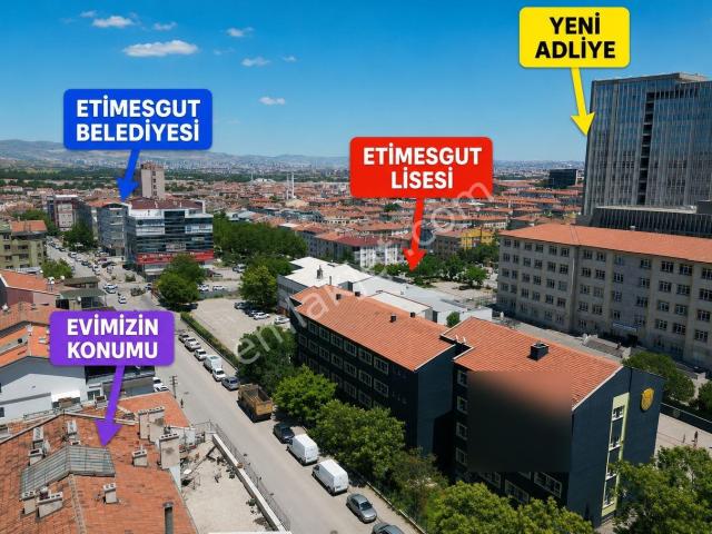 Etimesgut Lisesi Yanı 3+1 Satılık Daire