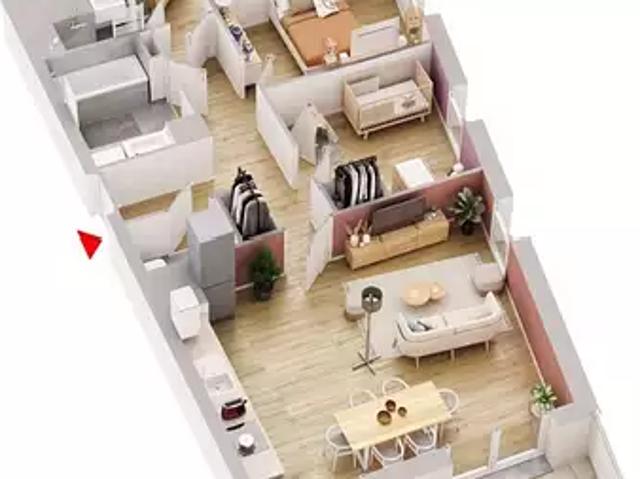Etiolles 91450 Achat / Vente appartement 4 pièces t4 parking