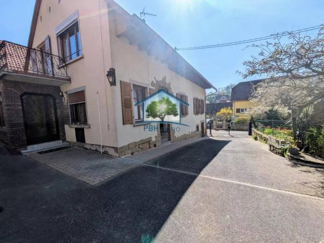 ETTENDORF 67 Maison 167m² avec Cour, Caves, Dépendances et J