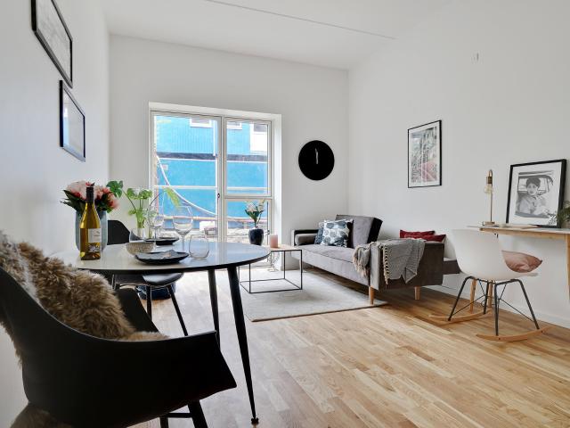 Etværelses lejlighed med eget køkken i Vanløse