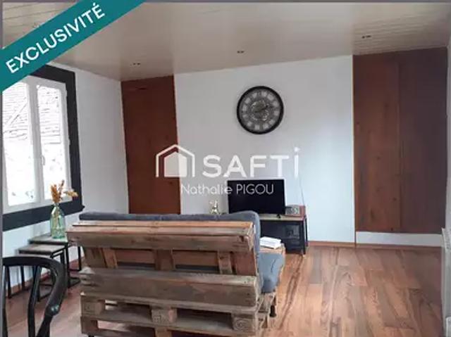 Eu 76260 Achat / Vente appartement 3 pièces t3 balcon