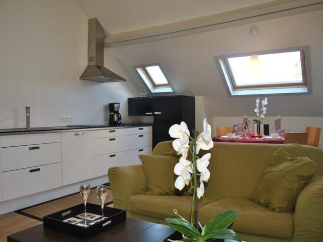EU renovated/furnished duplex studio near metro Madou