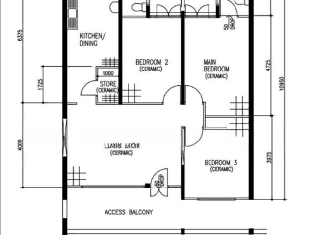 Eunos Spring Bedok, HDB 4 Rooms