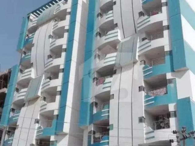 Euro Twin Torre 2bed, Lounge, 2 Bathrooms, 1 Kitchen and Balcony. Karachi North Nazimabad ID 06297