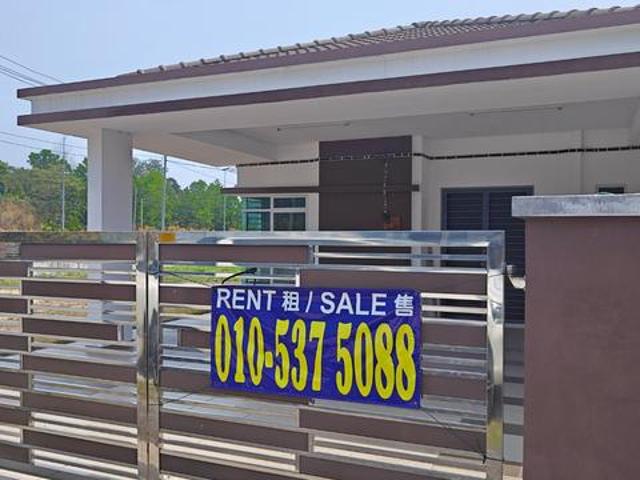 Evergreen Single Storey Corner Unit For Sales Batu Pahat