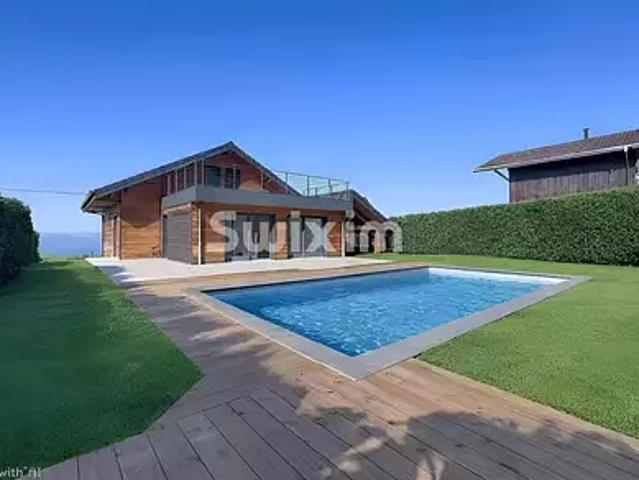 Evian les Bains 74500 Achat / Vente maison 6 pièces t6 piscine