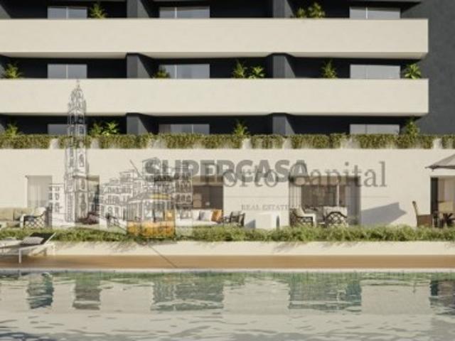 EXCELENTE APARTAMENTO T2, COM TERRAÇO E 2 LUGARES DE GARAGEM NA AREOSA, A PREÇO DE LANÇAMENTO