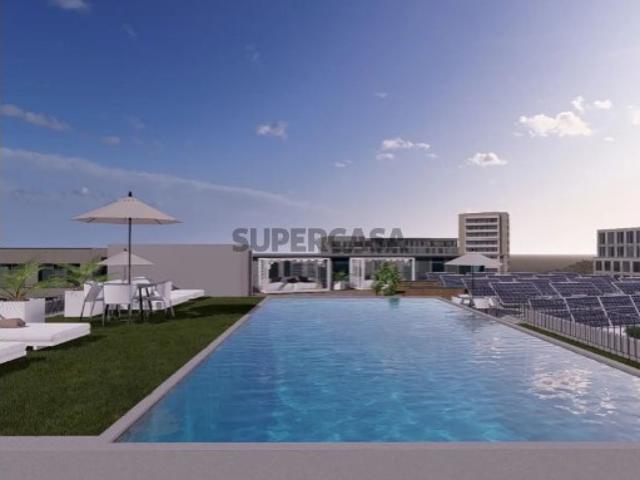 EXCELENTE APARTAMENTO T0, COM COZINHA EQUIPADA E LUGAR DE GARAGEM, EM EMPREENDIMETO DE LUXO COM PISCINA EM ARMAÇÃO DE PERA, A PREÇO DE LANÇAMENTO 287.500 EUROS