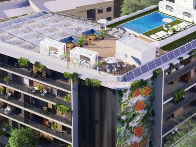 EXCELENTE APARTAMENTO T1+1, COM COZINHA EQUIPADA E LUGAR DE GARAGEM, EM EMPREENDIMENTO DE LUXO EM ARMAÇÃO DE PERA COM PISCINA, A PREÇO DE LANÇAMENTO 571.000 EUROS