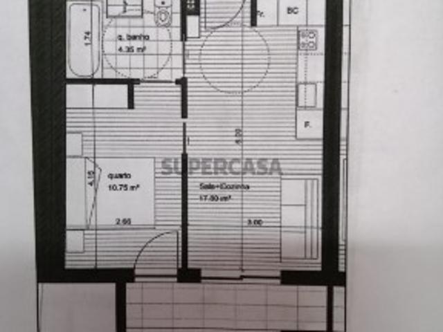 Apartamento T1 Novo em Santo Ovídio | Em Construção