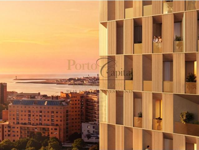 EXCELENTE APARTAMENTO T2, COM COZINHA EQUIPADA, VARANDA E LUGAR DE GARAGEM, NA AVENIDA DA BOAVISTA A PREÇO DE LANÇAMENTO 530.900 EUROS PVP 760.000 EUROS