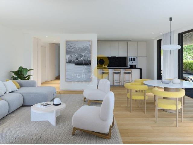Excelente apartamento T2 com terraço e piscina junto à Marina da Af.