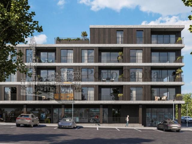 EXCELENTE APARTAMENTO T2, COM VARANDA E DOIS LUGARES DE GARAGEM, NO CENTRO DA CIDADE, A PREÇO DE LANÇAMENTO 220.000 EUROS