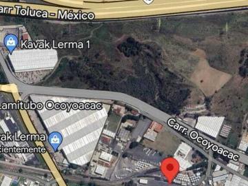 Excelente oportunidad venta de terreno sobre carretera mexico toluca