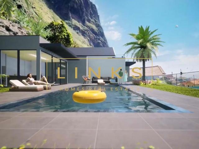 Excelente Moradia T4 em construção c/Piscina e Vista Mar Pa. 196m² Paúl Do Mar
