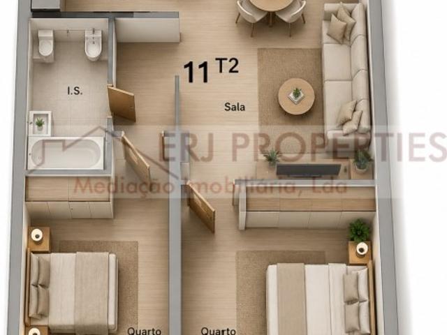 EXCELENTE T2 A 150M DA PRAIA DA ALTURA