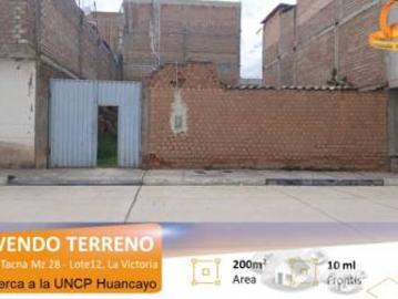 EXCELENTE TERRENO EN VENTA CERCA A LA UNCP HUANCAYO