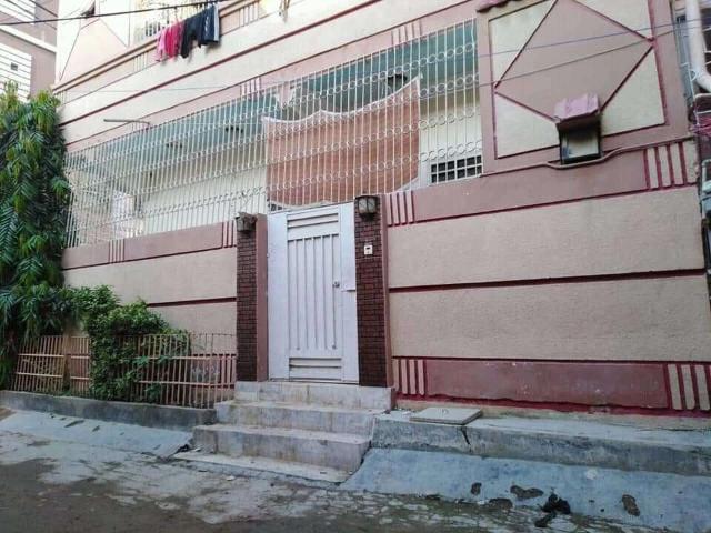 Excellent Elevation Corner West Open House Is Available For Sale Karachi New Karachi ID 40503
