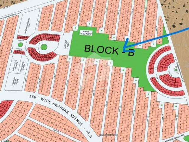 Excellent Location 500 Sq. Yd. Plot Available in Block B