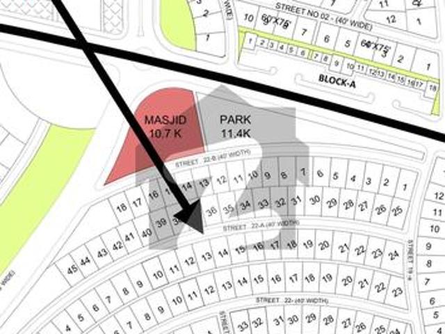 Excellent location plot in B3 DHA Phase 6 Sector B3