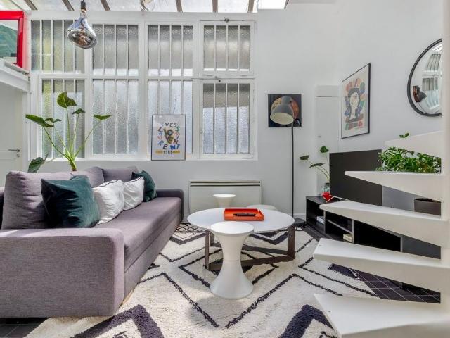 Exceptional Loft in the Heart of Pigalle – Former Artist’s Studio, Paris Amsterdam Apartments for Rent