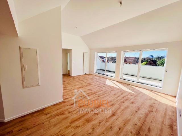 Exceptionnel 3 pièces 60.7m2 à BISCHHEIM