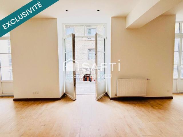 Exceptionnel à Salins les Bains – Appartement avec ascenseur et vaste balcon à deux pas des thermes