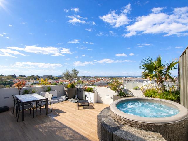 Exceptionnel appartement avec vue panoramique au coeur de Montpellier