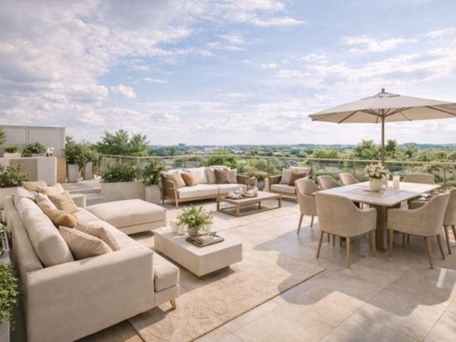 EXCEPTIONNEL DUPLEX 5 PIÈCES en DERNIER ÉTAGE avec TERRASSE métro L'Haÿ les Roses