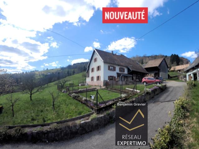 Exceptionnel: Maison + granges + garage + atelier sur 56,71
