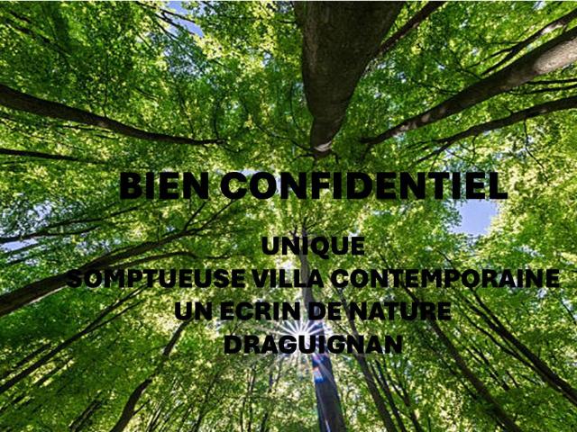 EXCEPTIONNEL. PROPRIETE CONTEMPORAINE DRAGUIGNAN