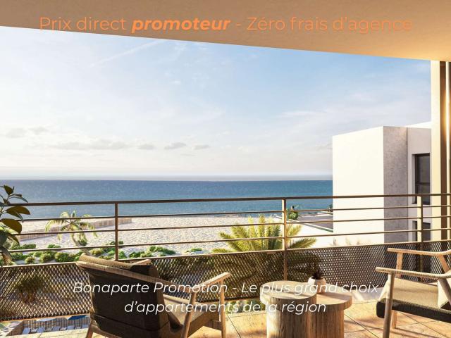 EXCEPTIONNEL T3 VUE MER PREMIER RANG! 3 pièces, 58 m²