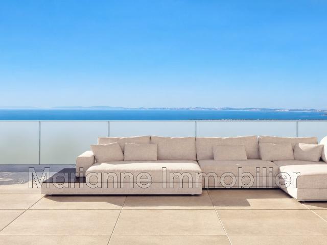 Exceptionnel T4 Dernier Étage ? Terrasse Panoramique ? Vue M. 99m² Marseille 8ème