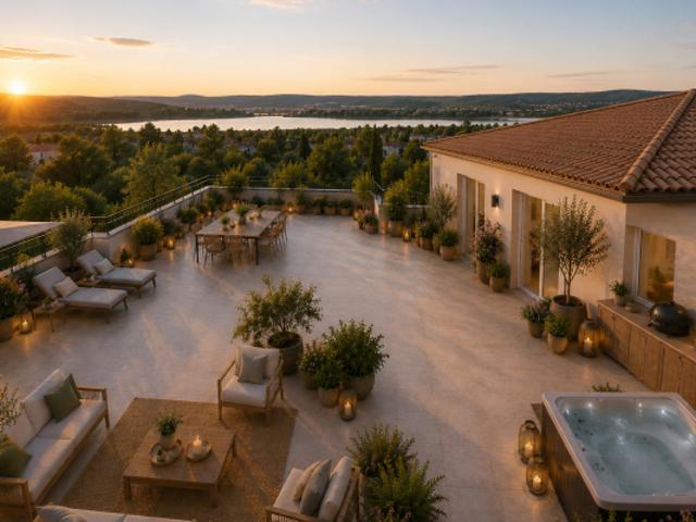 EXCEPTIONNEL T4 ROOFTOP AVEC TERRASSE PANORAMIQUE DE PLUS DE 114 m²