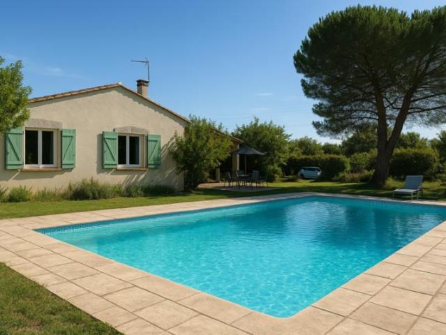 EXCEPTIONNEL VILLA DE PLEIN PIED TYPE MÉDITERRANÉENNE AVEC P