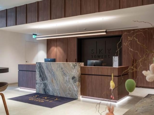 Modern appartement in Sky Tower One te Oostende