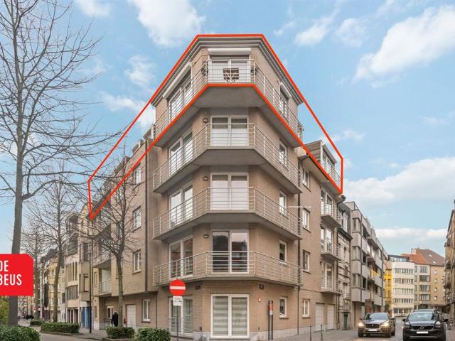 Exclusief appartement met een riante oppervlakte en zonnige terrassen