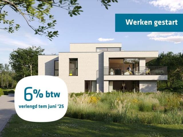 Exclusief gelijkvloers appartement met 3 slaapkamers