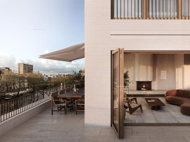 Exclusieve penthouse op een absolute toplocatie met weids zicht over water