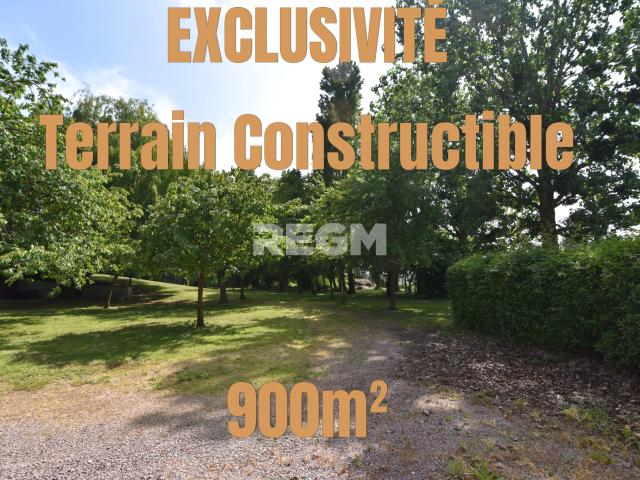 EXCLUSIF: Terrain constructible hors lotissement de 1000m2