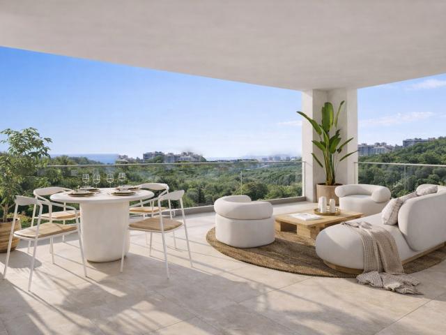 EXCLUSIF A VALBONNE MAGNIFIQUE T3 EN ETAGE ELEVE AVEC APERCU MER + 40M2 DE TERRASSE 3 pièces, 65 m²
