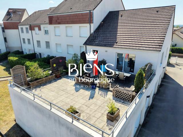 EXCLUSIF LONGVIC appartement T4 avec très grande terrasse, g. 92m² Longvic