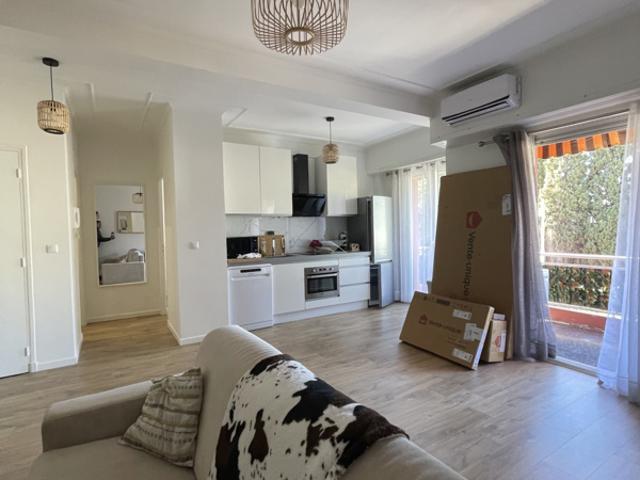 Exclusif NICE OUEST CARRAS Grand 2 Pièces avec terrasse et v