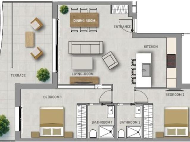 Exclusivo apartamento de obra nueva con amplias terrazas en Guardamar del Segura